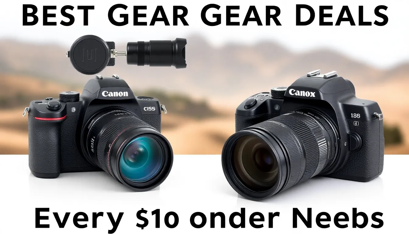 Best Camera Gear Deals Under 100 Every Photographer Needs