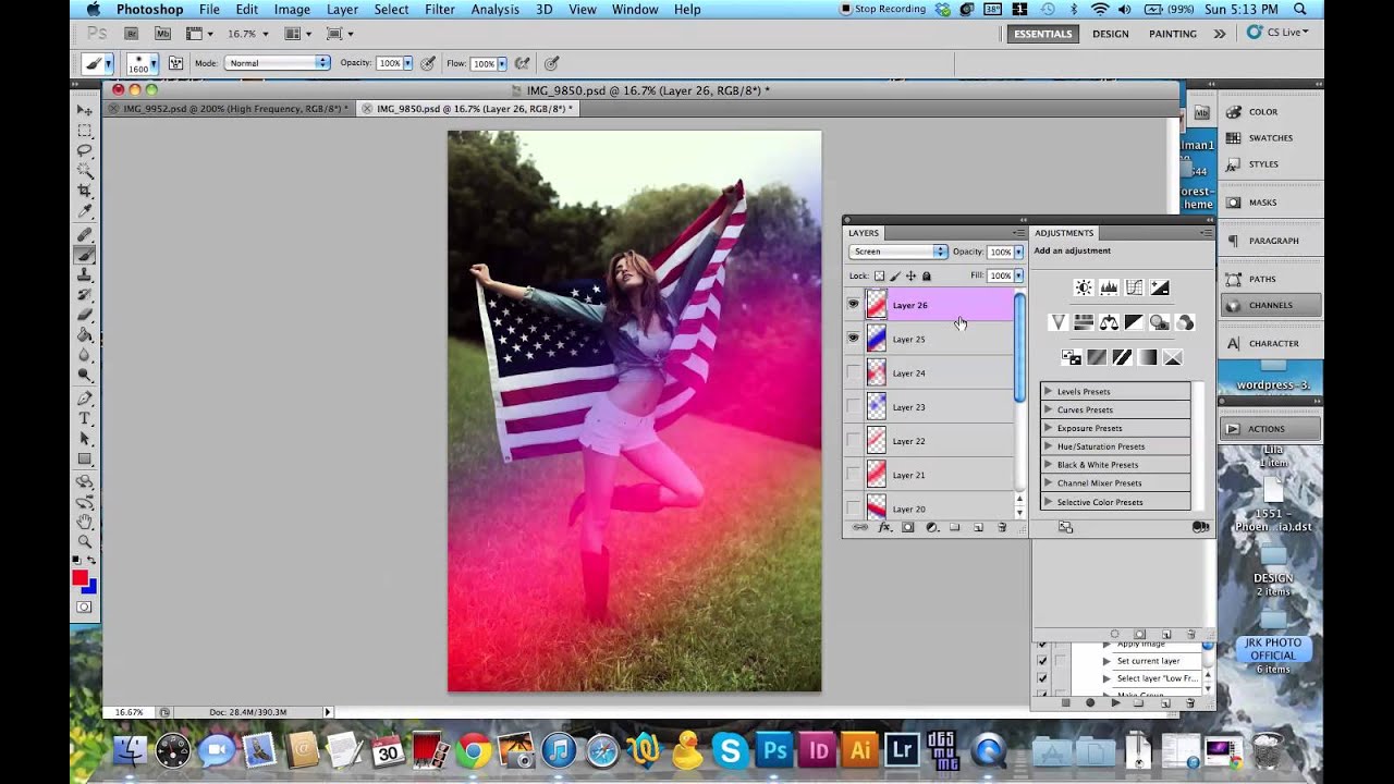 Fake Lens Flare That Actually Looks Real: A Photoshop Technique Worth Stealing
