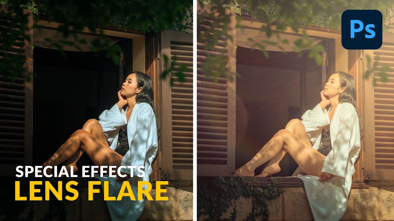 How to Fake a Cinematic Lens Flare in Photoshop (Without Buying Anything)