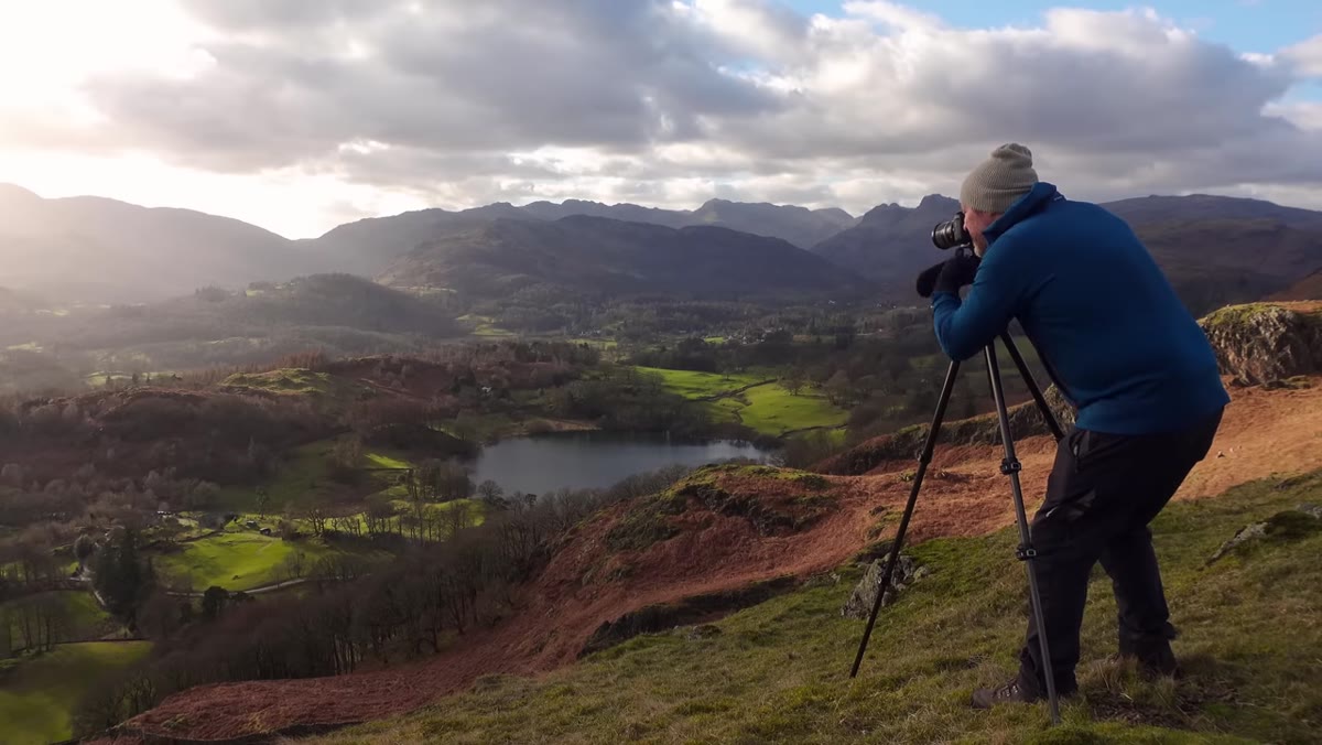 Adam explaining that focal length should match your shooting needs