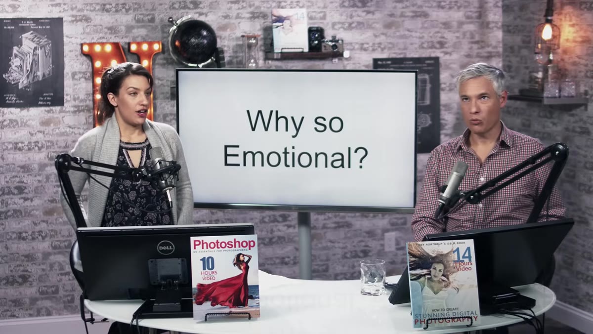 Tony explaining emotional energy behind anti-review comments