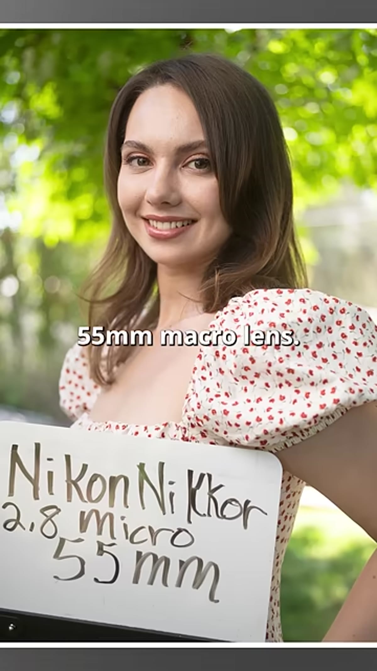 Portrait rendered with Nikkor macro lens, background bokeh visible