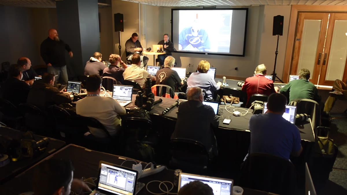 Overview of the workshop setup using the 80-400 lens