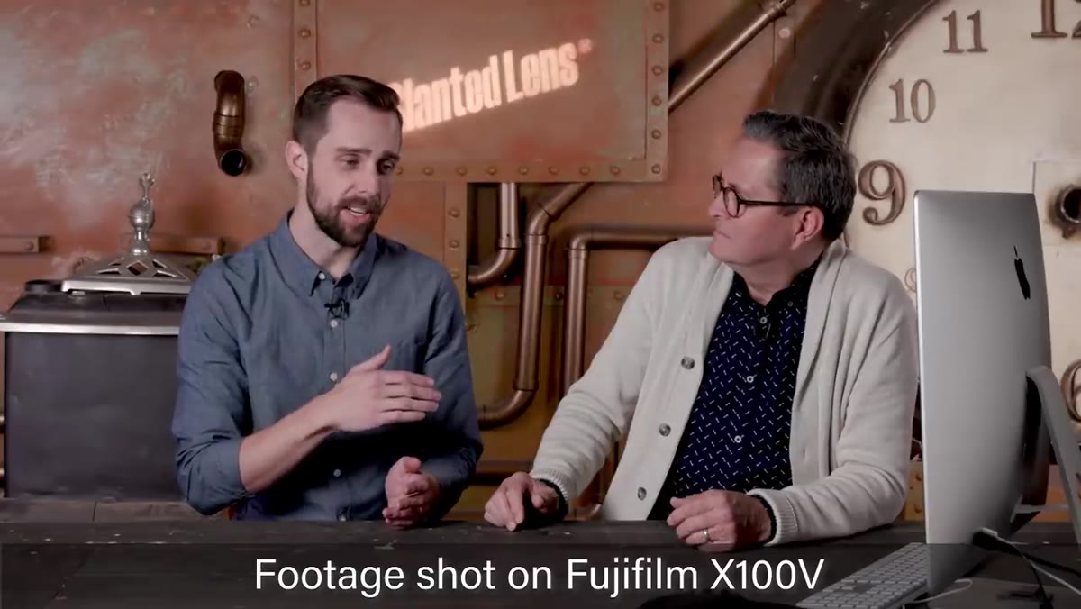 Host introduces the X100V and lists key specs