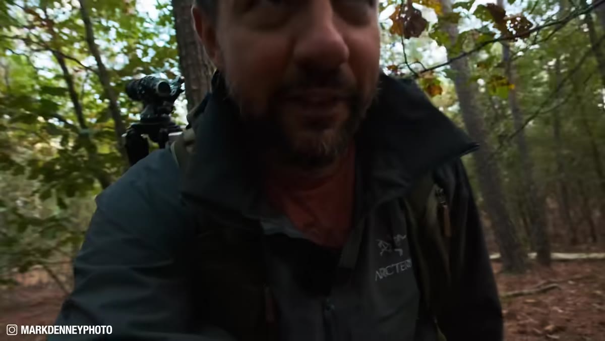 Mark reviewing Iceland photos, noticing a pattern in his work