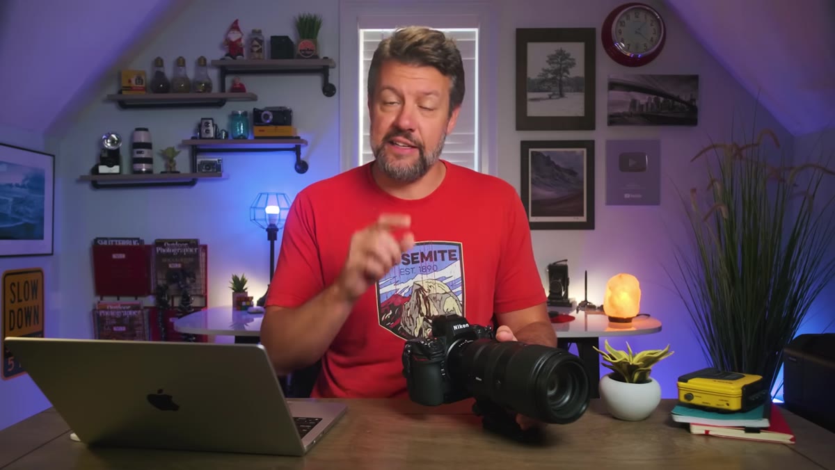 Camera timer menu showing 5 to 10 second delay setting