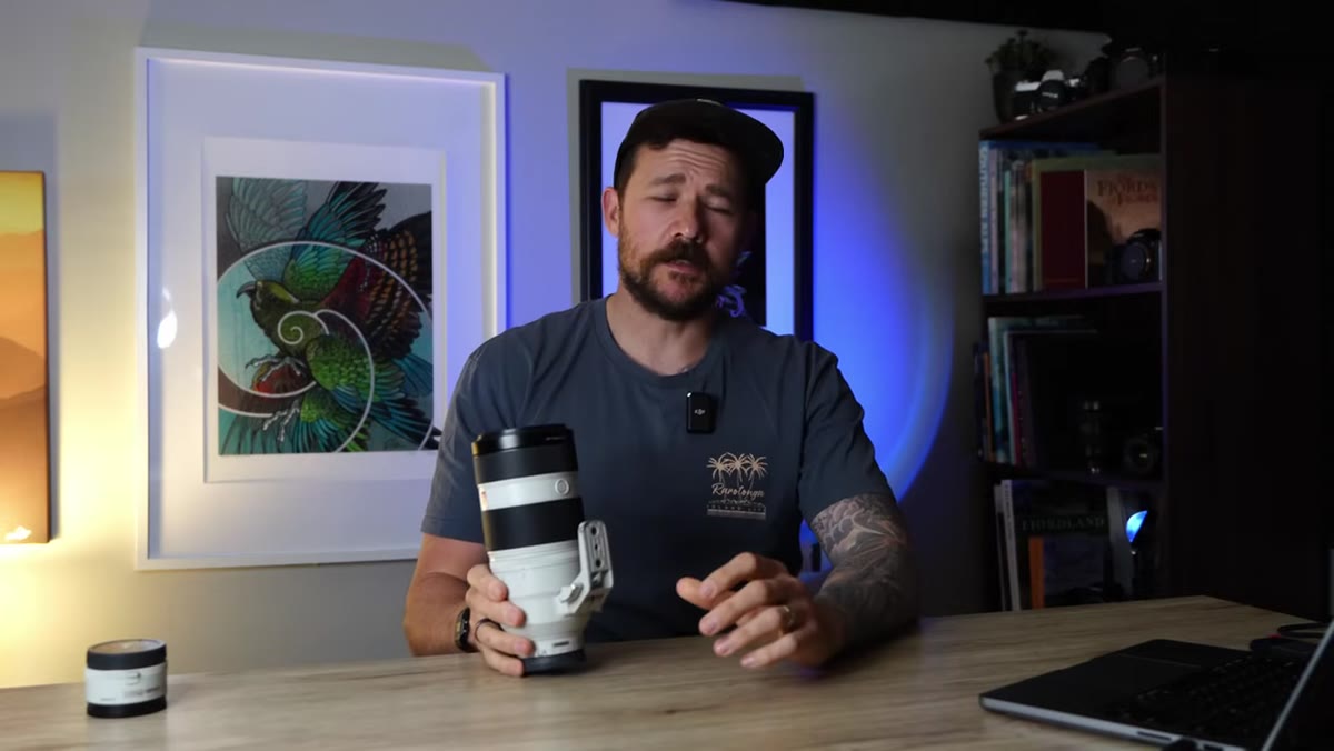 Demonstration of isolating a distant subject with telephoto