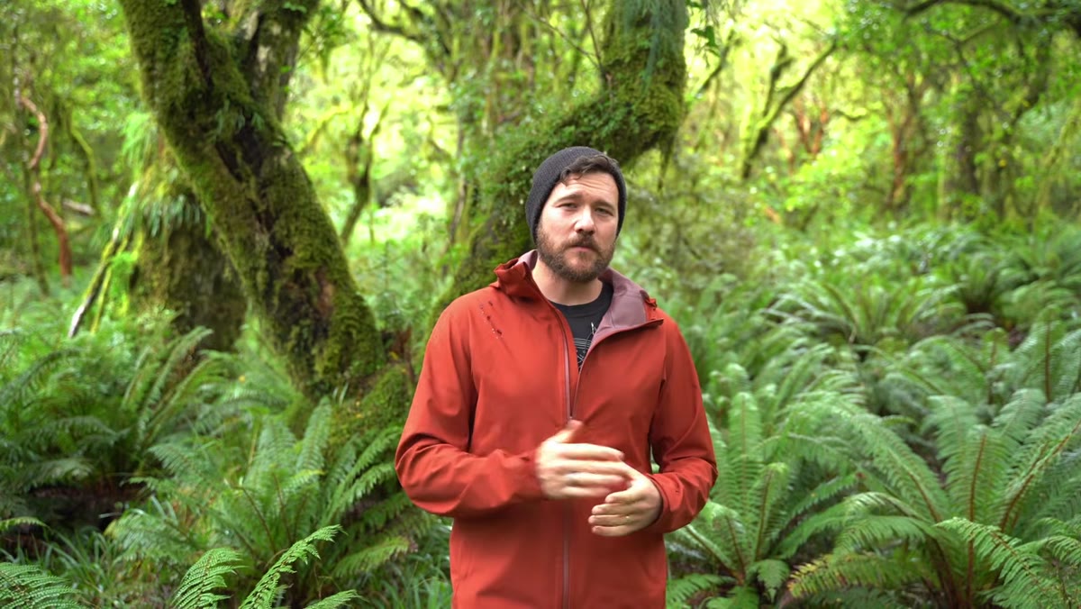 Patino explaining focal length ranges for wide angle lenses