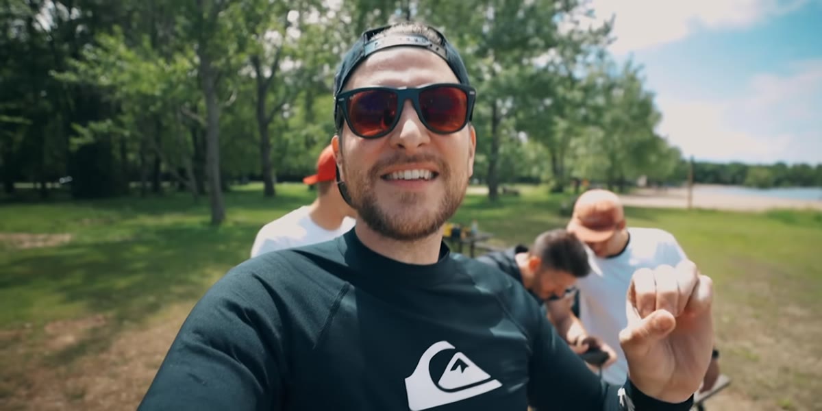 Anamorphic footage with wide sky and water, rich highlight detail