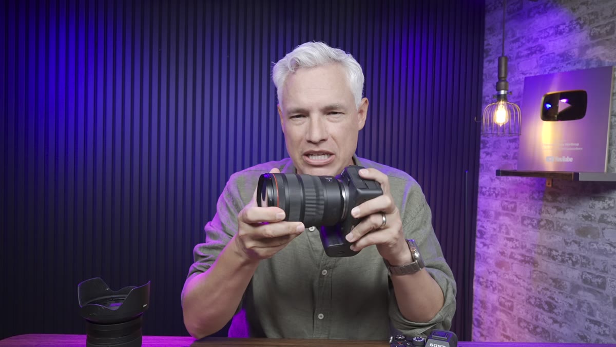 Weight comparison of cameras with 24-70mm f/2.8 lenses
