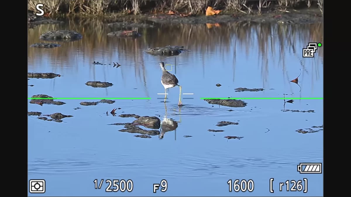 Pre-capture buffer setting in camera menu
