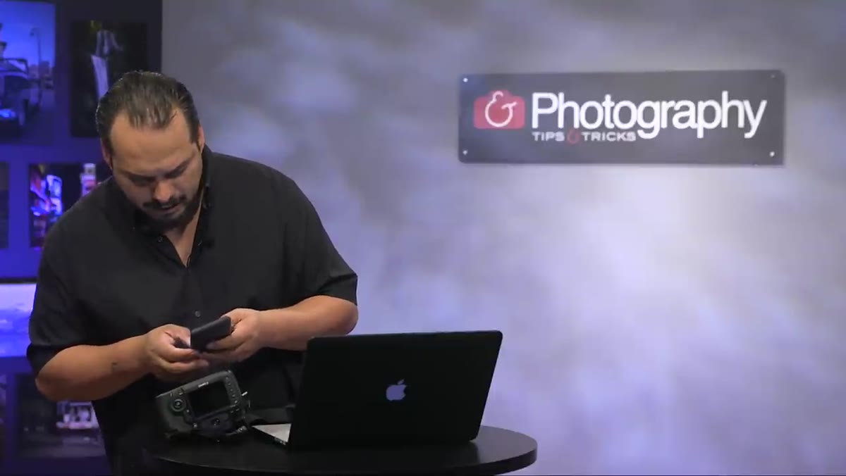 App camera activated to photograph a serial number on gear