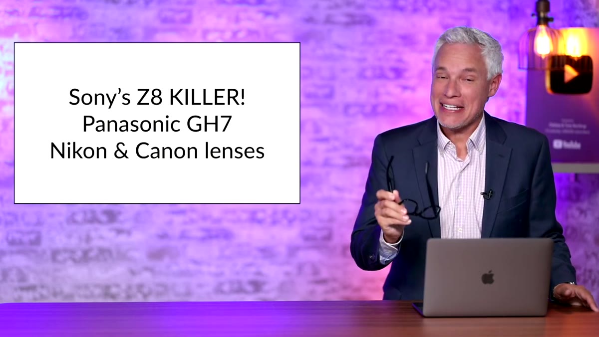 Tony mentioning new Nikon lens launch and Canon lens leak