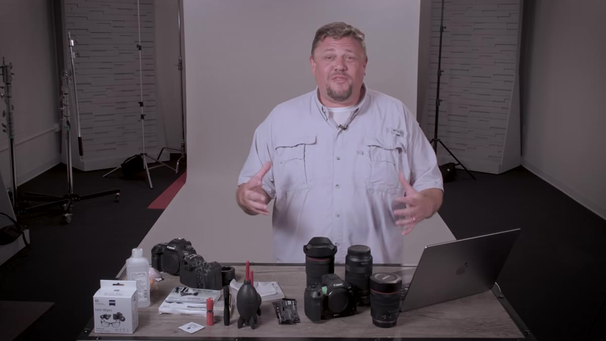 Host gesturing to indicate professional service decision point