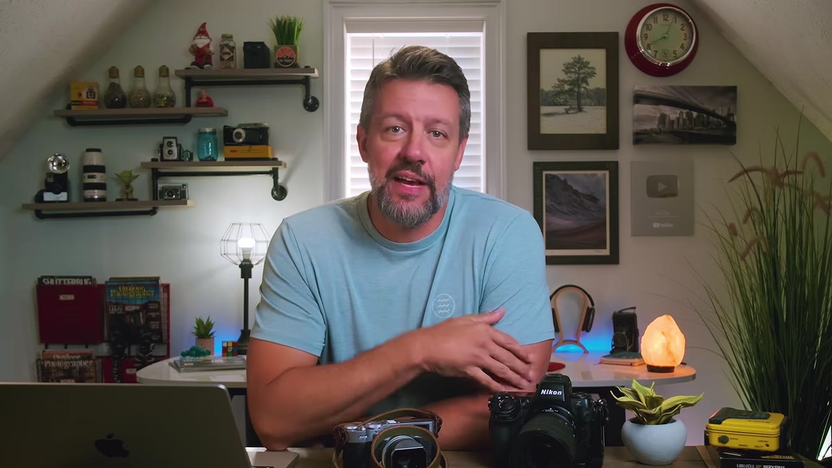 Mark reflecting on returning the X100V four years earlier