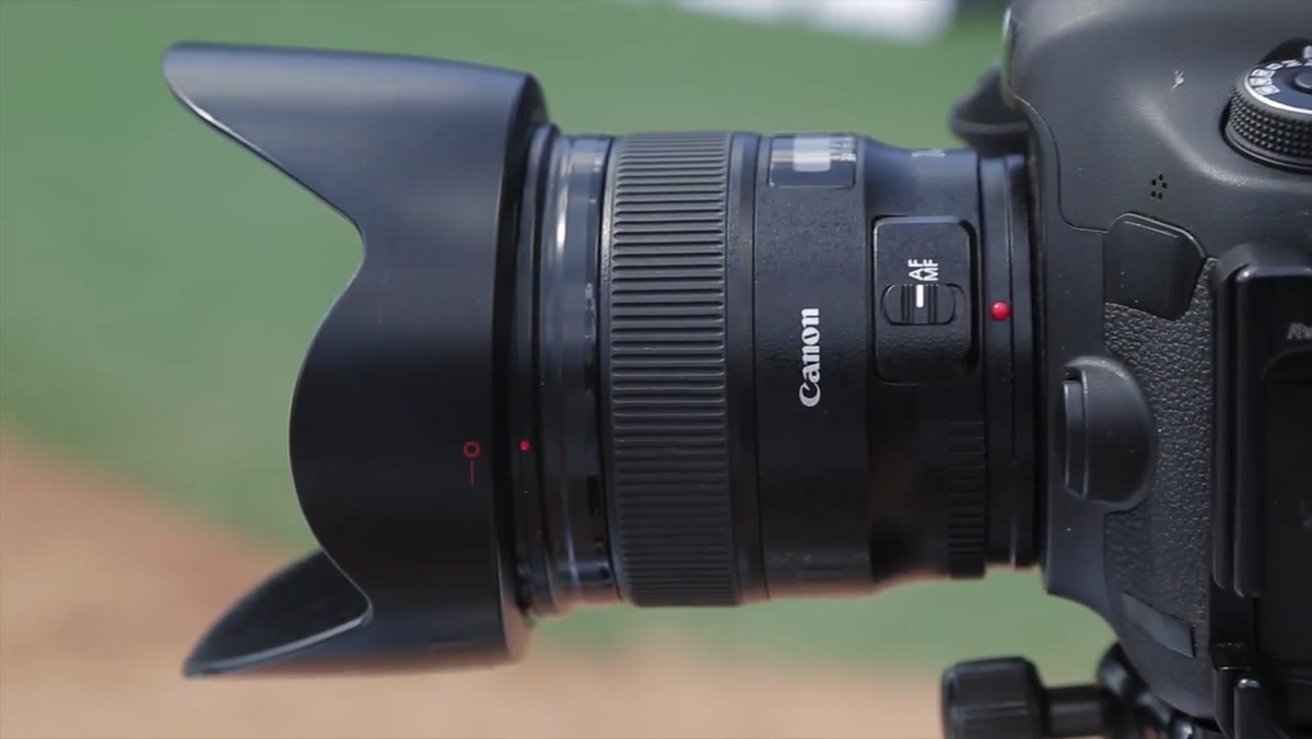 Greengo demonstrating barrel distortion with a round ball at frame edges