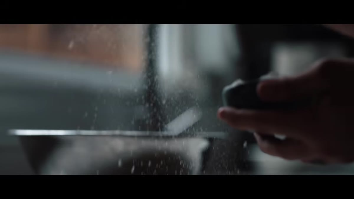 McKinnon shooting handheld, demonstrating stabilization benefit