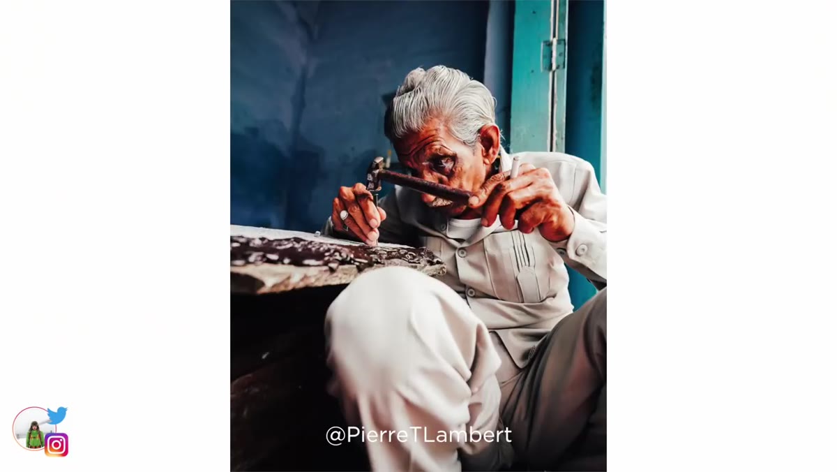 caption: Pierre deciding to continue shooting despite the bent barrel