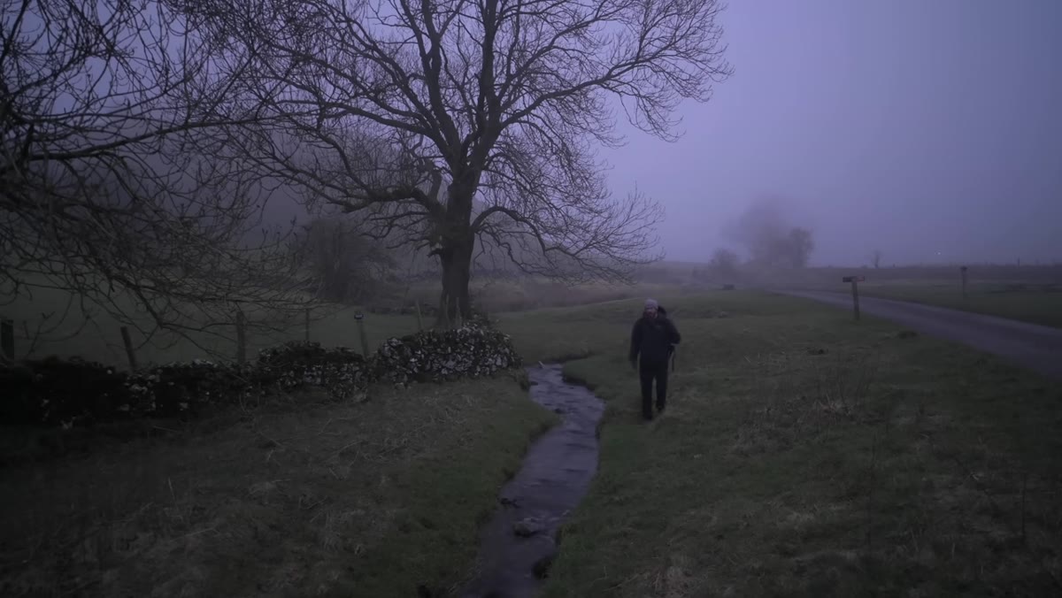 Danson mentions one camera one lens setup on hillside