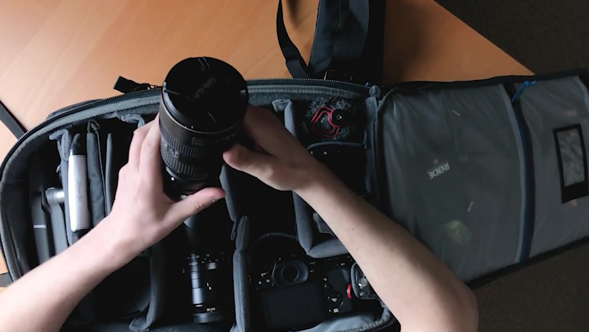 16-35mm wide angle lens with adapter for Z mount