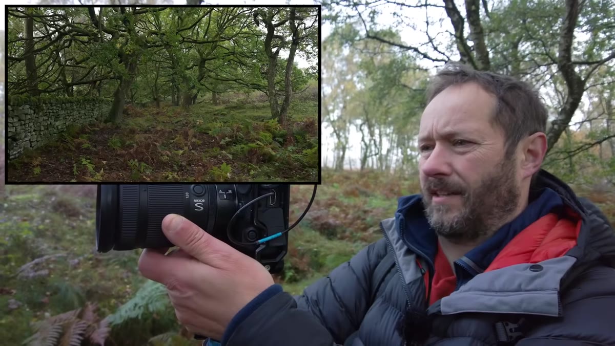 Live demo showing scene at 24mm vs 70mm vs 120mm