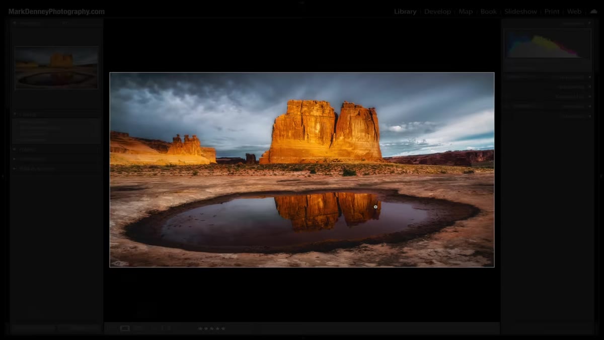 Mid-range focal length composition showing compressed mountain layers