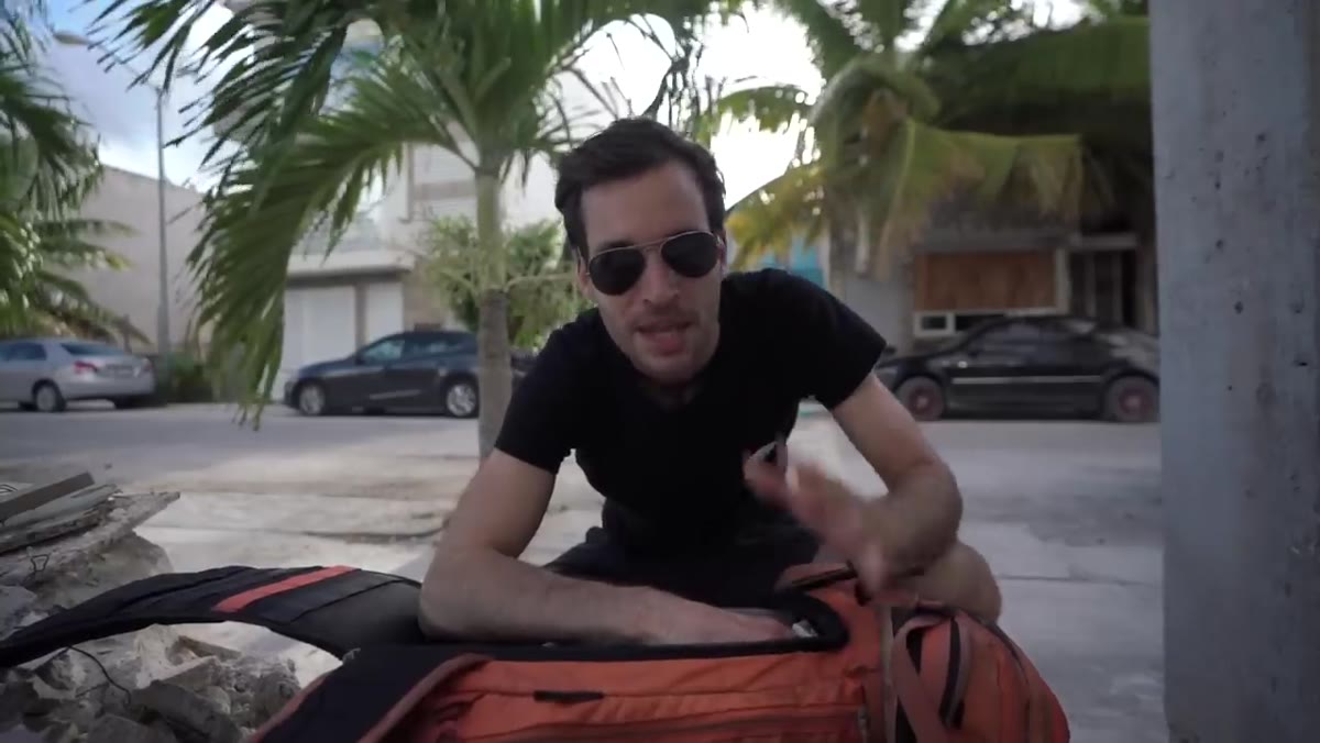 Pierre describing street shooting conditions in Mexico